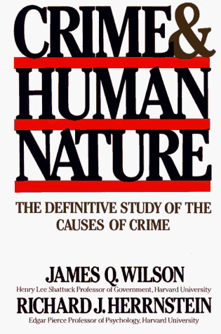 Cover of Crime and Human Nature