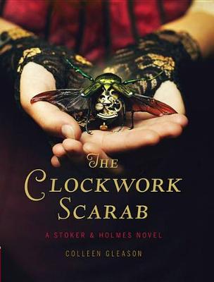Book cover for The Clockwork Scarab