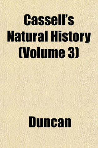 Cover of Cassell's Natural History (Volume 3)