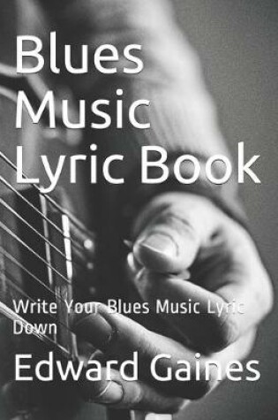 Cover of Blues Music Lyric Book