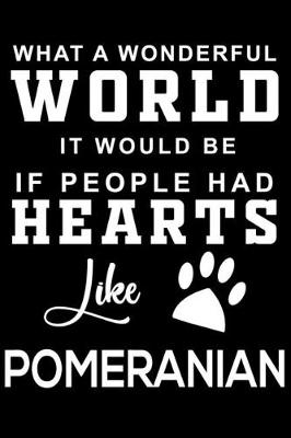 Book cover for What a wonderful World it would be if people had hearts like Pomeranian