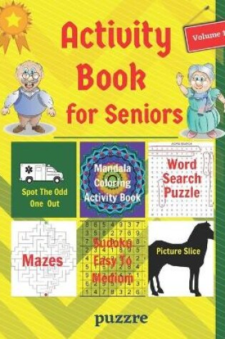 Cover of Activity Book For Seniors