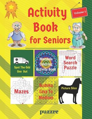 Book cover for Activity Book For Seniors