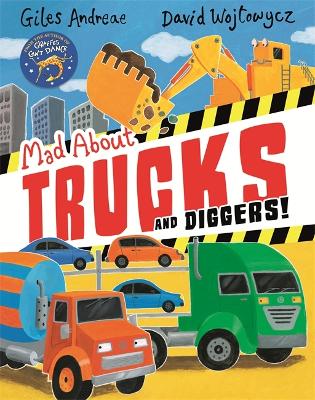 Book cover for Mad About Trucks and Diggers!