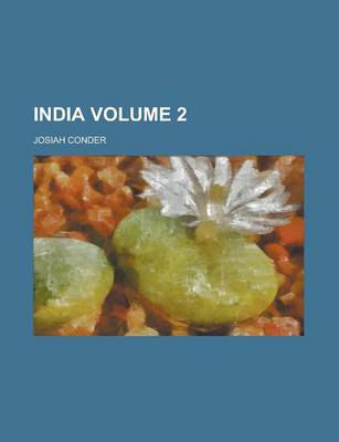 Book cover for India Volume 2