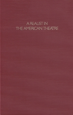 Book cover for A Realist in the American Theatre