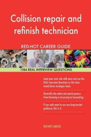 Cover of Collision Repair and Refinish Technician Red-Hot Career; 1184 Real Interview Que