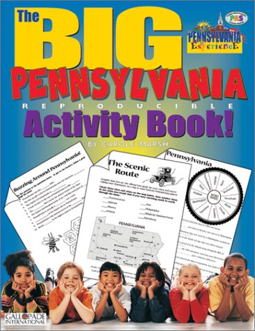 Book cover for The Big Pennsylvnia Activity Book!