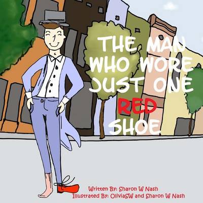 Book cover for The Man Who Wore Just One Red Shoe