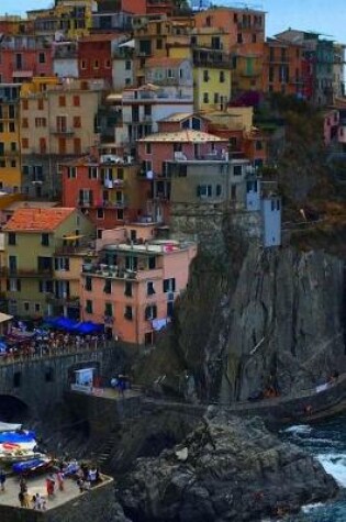 Cover of View of Manarola, Cinque Terre Italy Travel Journal