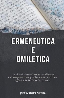 Book cover for Ermeneutica e Omiletica