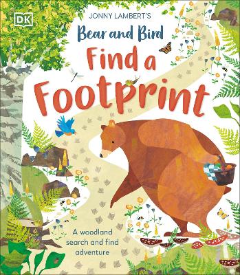 Cover of Jonny Lambert’s Bear and Bird: Find a Footprint