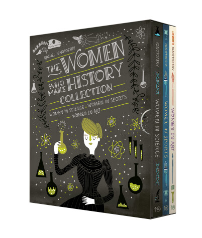 Book cover for The Women Who Make History Collection [3-Book Boxed Set]