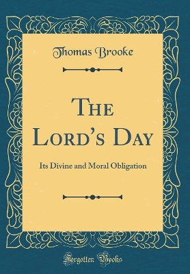 Book cover for The Lord's Day