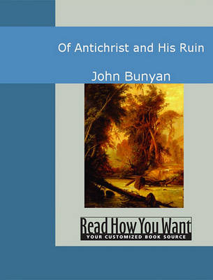 Book cover for Of Antichrist and His Ruin