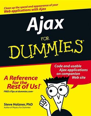 Book cover for Ajax For Dummies