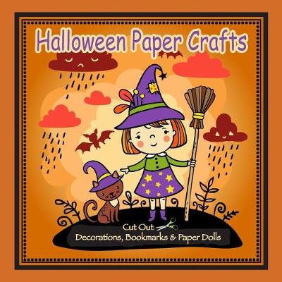 Book cover for Halloween Paper Crafts