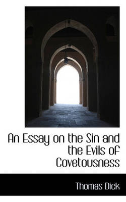 Book cover for An Essay on the Sin and the Evils of Covetousness