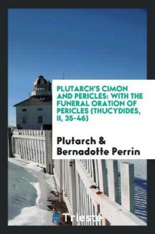 Cover of Plutarch's Cimon and Pericles
