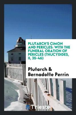 Book cover for Plutarch's Cimon and Pericles