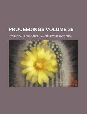 Book cover for Proceedings Volume 39