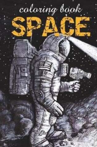 Cover of Coloring Book - Space