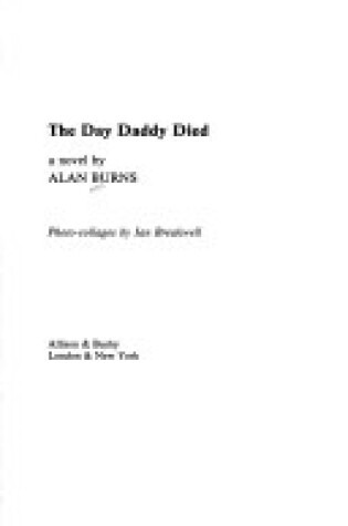 Cover of Day Daddy Died