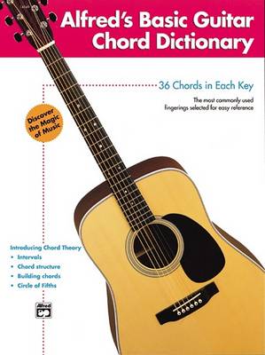 Cover of Alfred's Basic Guitar Chord Dictionary