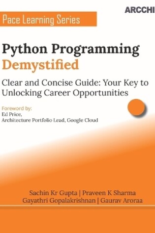 Cover of Python Programming Demystified