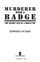 Book cover for Murderer with a Badge