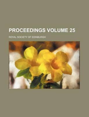 Book cover for Proceedings Volume 25