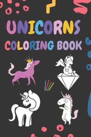 Cover of Unicorns Coloring Book