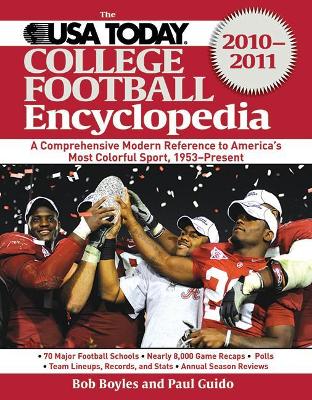 Book cover for The USA TODAY College Football Encyclopedia 2010-2011