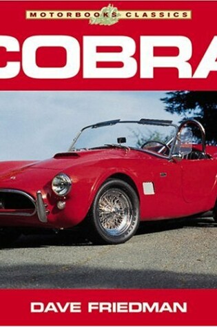 Cover of Cobra: the Shelby American Original Archives
