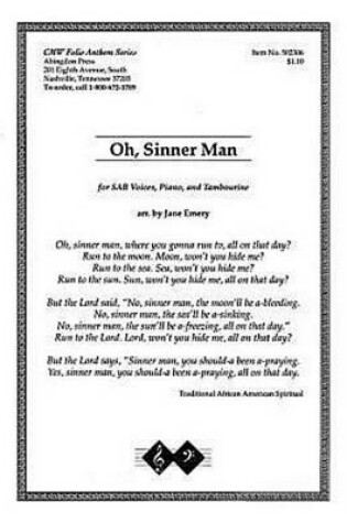Cover of O Sinner Man Cmw Anthem