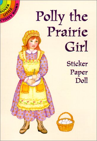 Book cover for Polly the Prairie Girl Sticker Pape