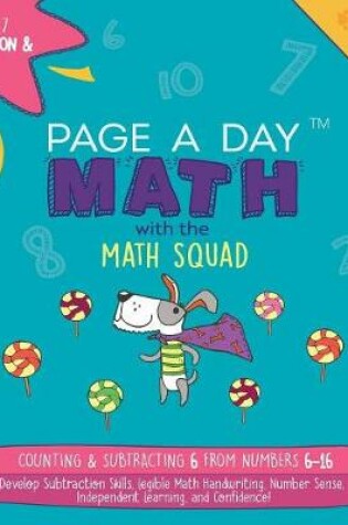 Cover of Page a Day Math Subtraction & Counting Book 7