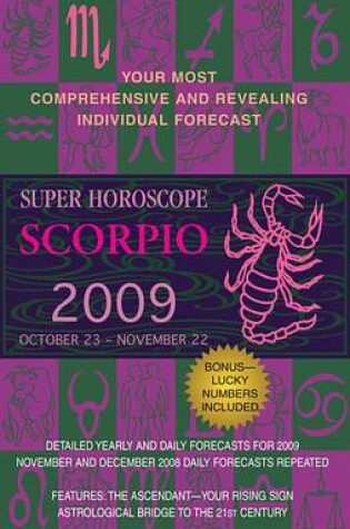 Cover of Scorpio (Super Horoscopes 2012)