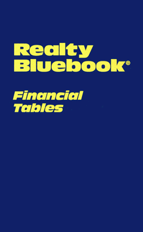 Book cover for Realty Bluebook/Financing Tables