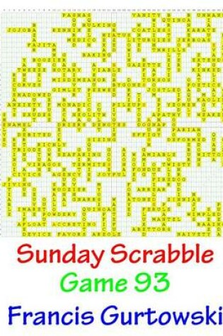 Cover of Sunday Scrabble Game 93