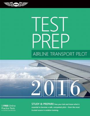 Book cover for Airline Transport Pilot Test Prep 2016