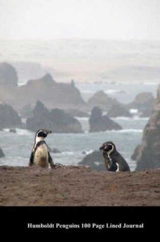 Cover of Humboldt Penguins 100 Page Lined Journal