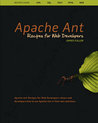 Book cover for Apache Ant Recipes for Web Developers