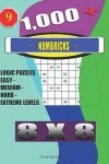 Book cover for 1,000 + Numbricks 8x8