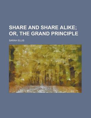 Book cover for Share and Share Alike
