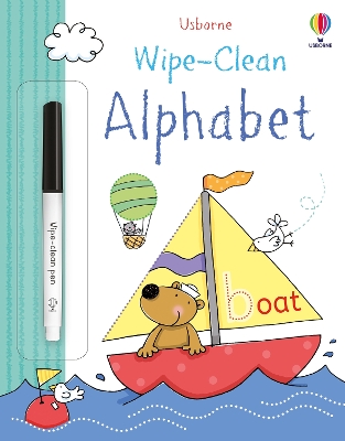 Book cover for Wipe-Clean Alphabet