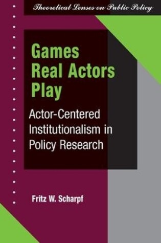 Cover of Games Real Actors Play