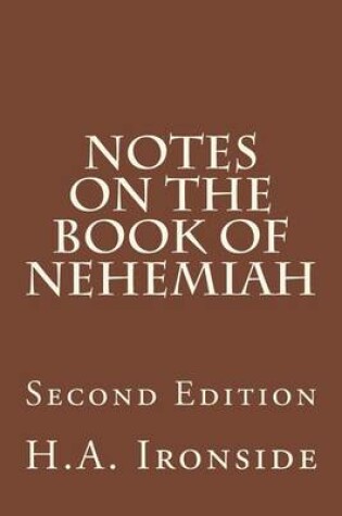 Cover of Notes On The Book Of Nehemiah