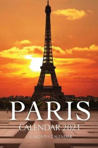 Cover of Paris Calendar 2021