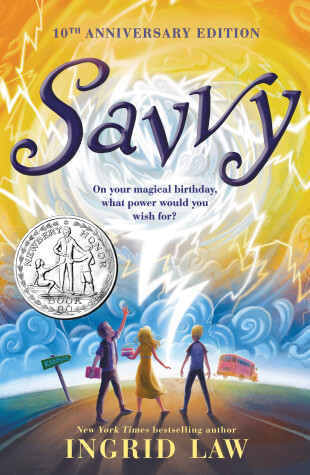 Book cover for Savvy